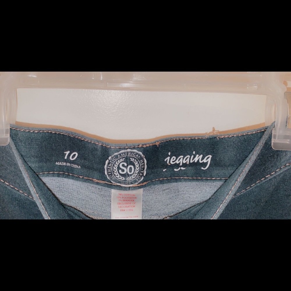 Navy blue jeggings